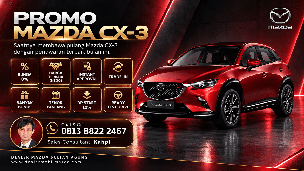Premium Mazda CX-3 Promotional Banner